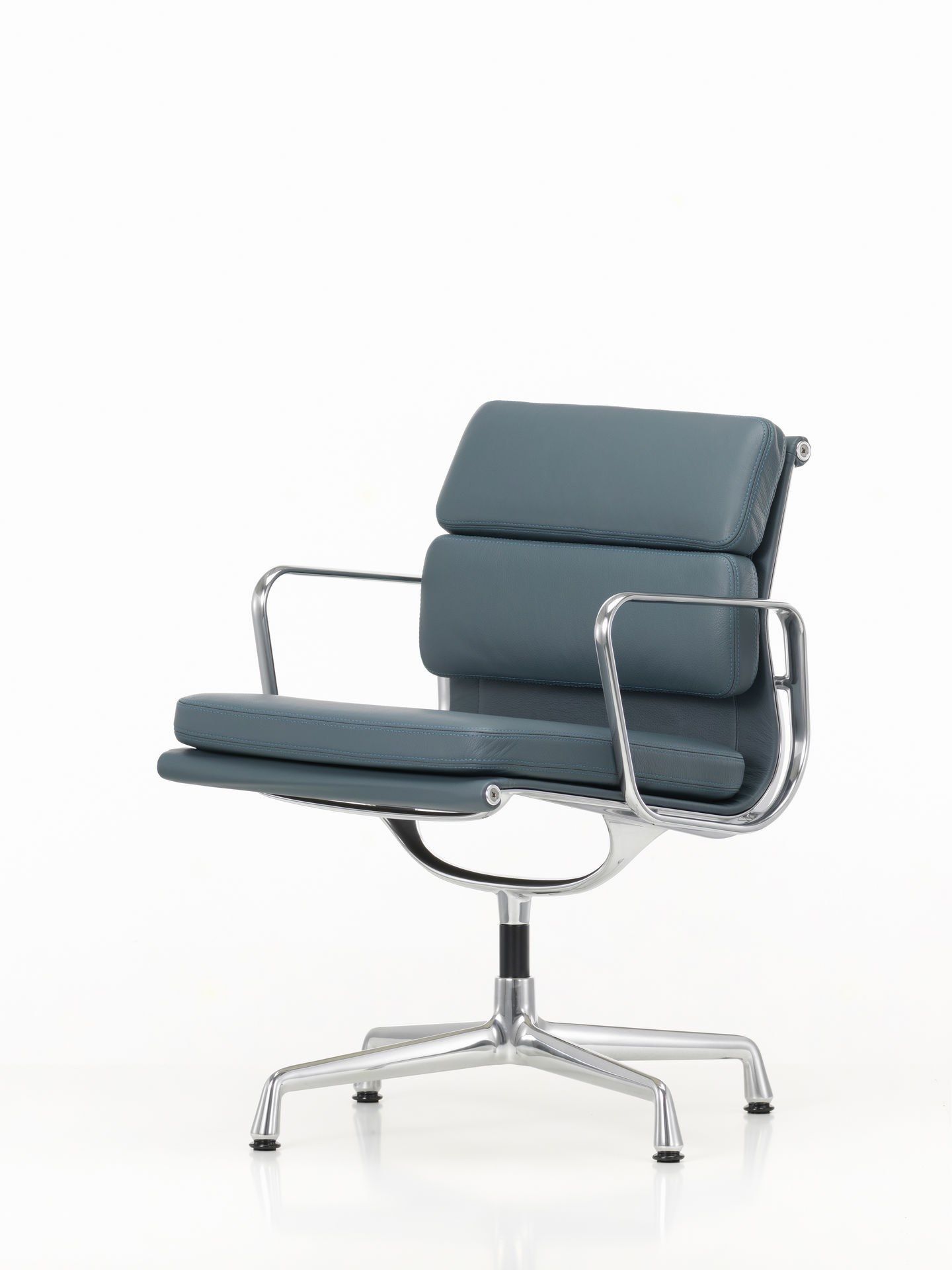 Кожаный стул с подлокотниками VITRA Eames Soft Pad Group ARCH-00088842 - Вид №43