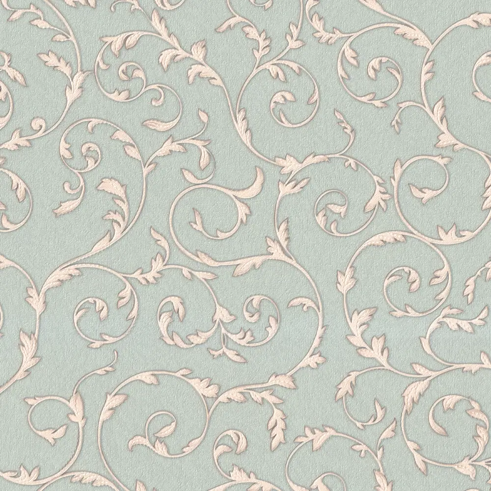 Обои флизелиновые Euro Decor Chloe зелёные 1.06 м 6007-10 83684902 STLM-2188261 Santreyd - Вид №1
