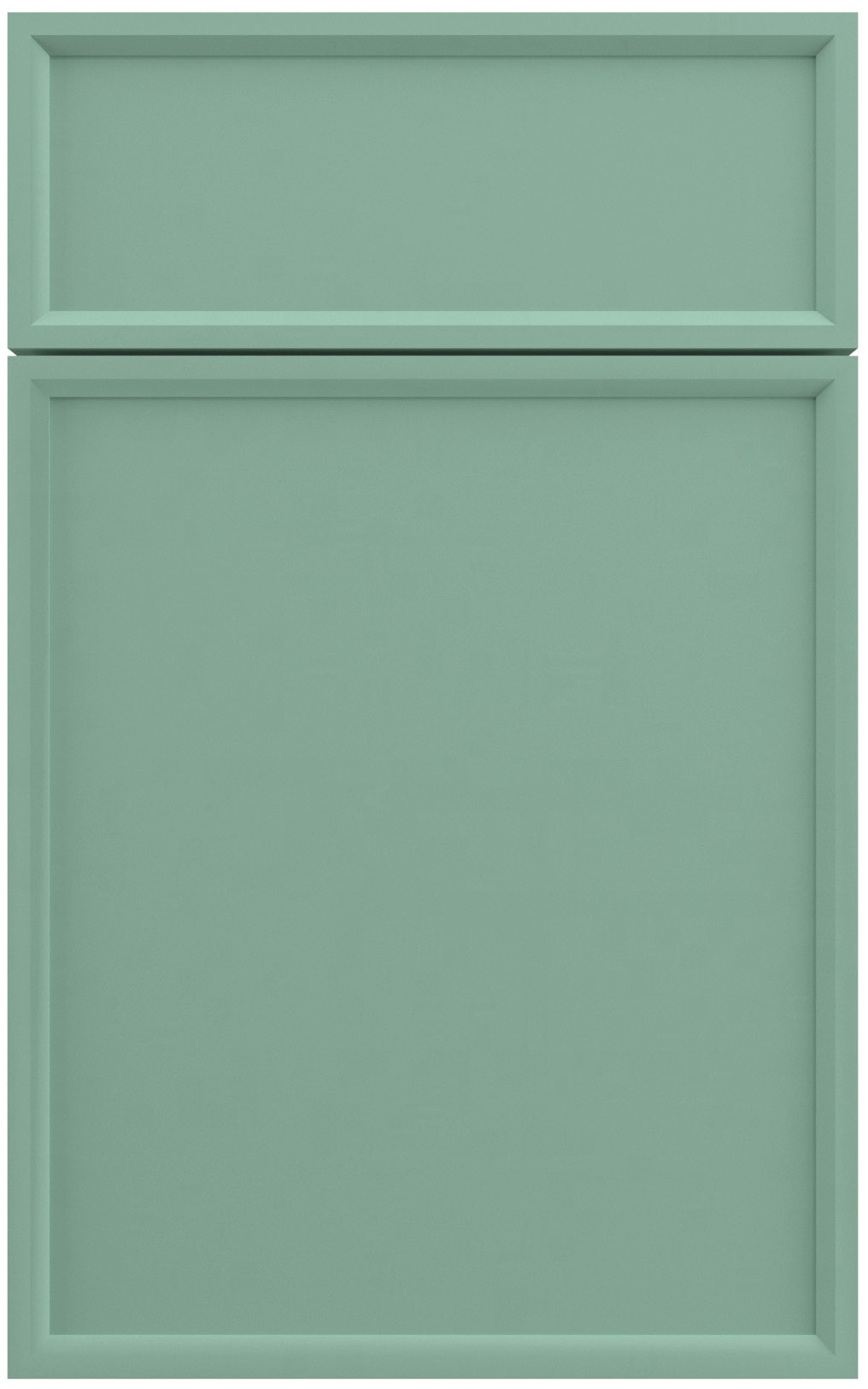 Фасады для кухни Модерн Фрезеровка «Модена» 803 Бирюзовая пастель SIDAK SIST316-11008