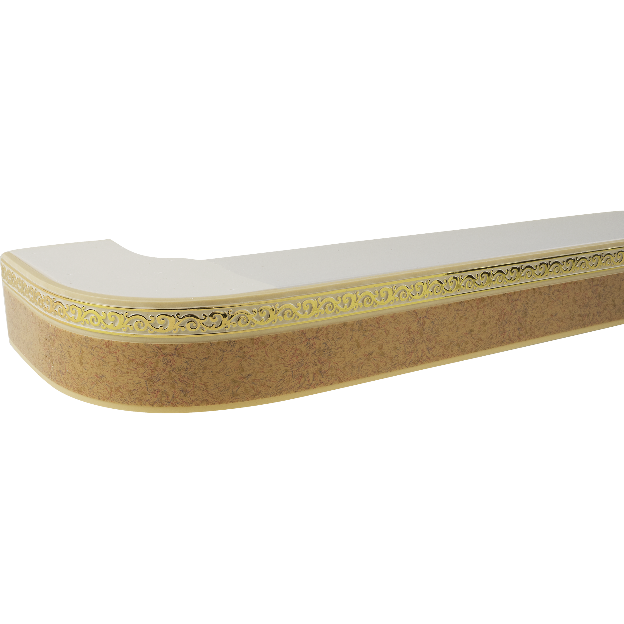 Двухрядный потолочный карниз Legrand «Грация» 200 см цвет песок 15338320 STLM-0005683 - Вид №3