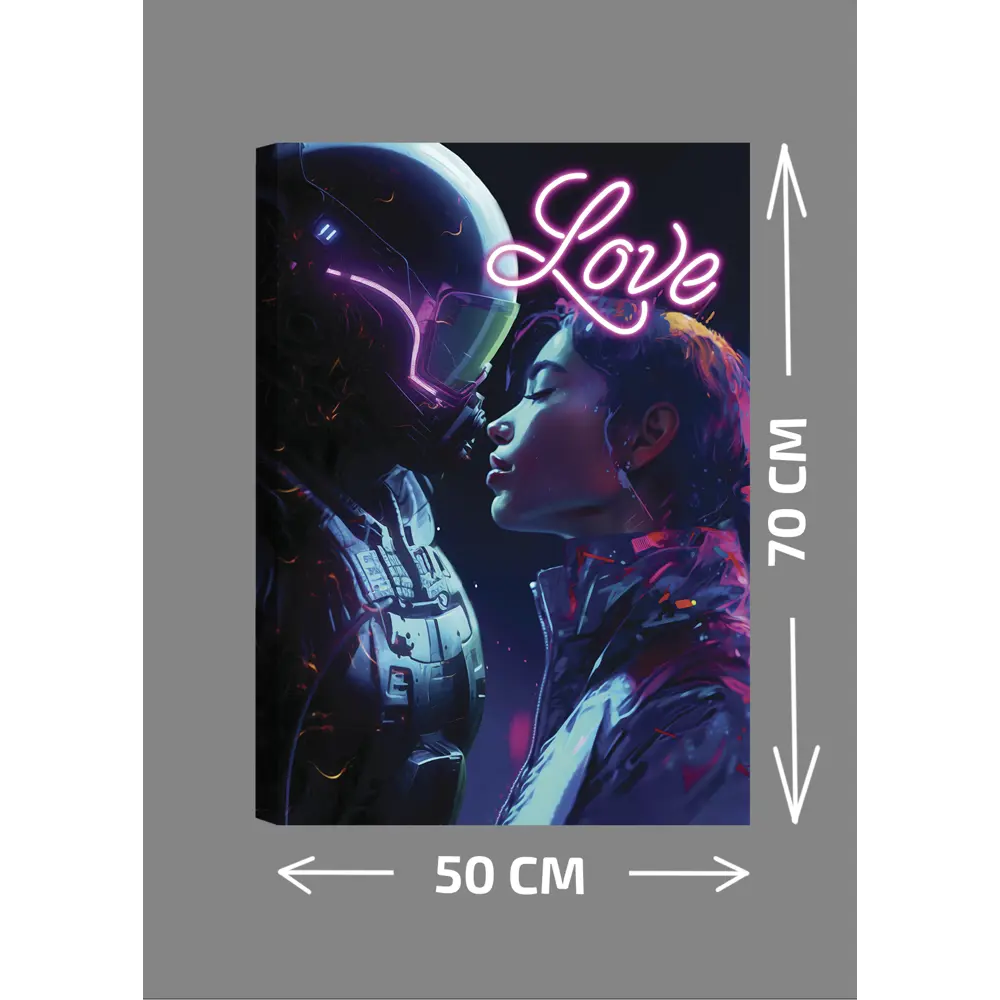 Картина Любовь 50x70 см FBRUSH STLM-2044118 - Вид №3