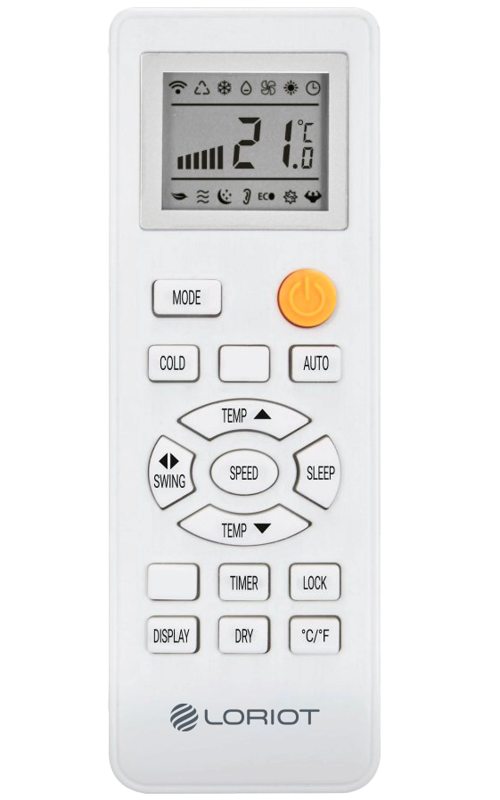 9114105 Кондиционер мобильный Loriot LPAC-09TP белый STDN-0051570 - Вид №4