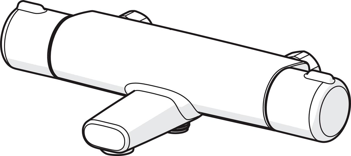 Oras 7462 Cмеситель для ванны и душа 7462 Nova Хром  - Вид №2