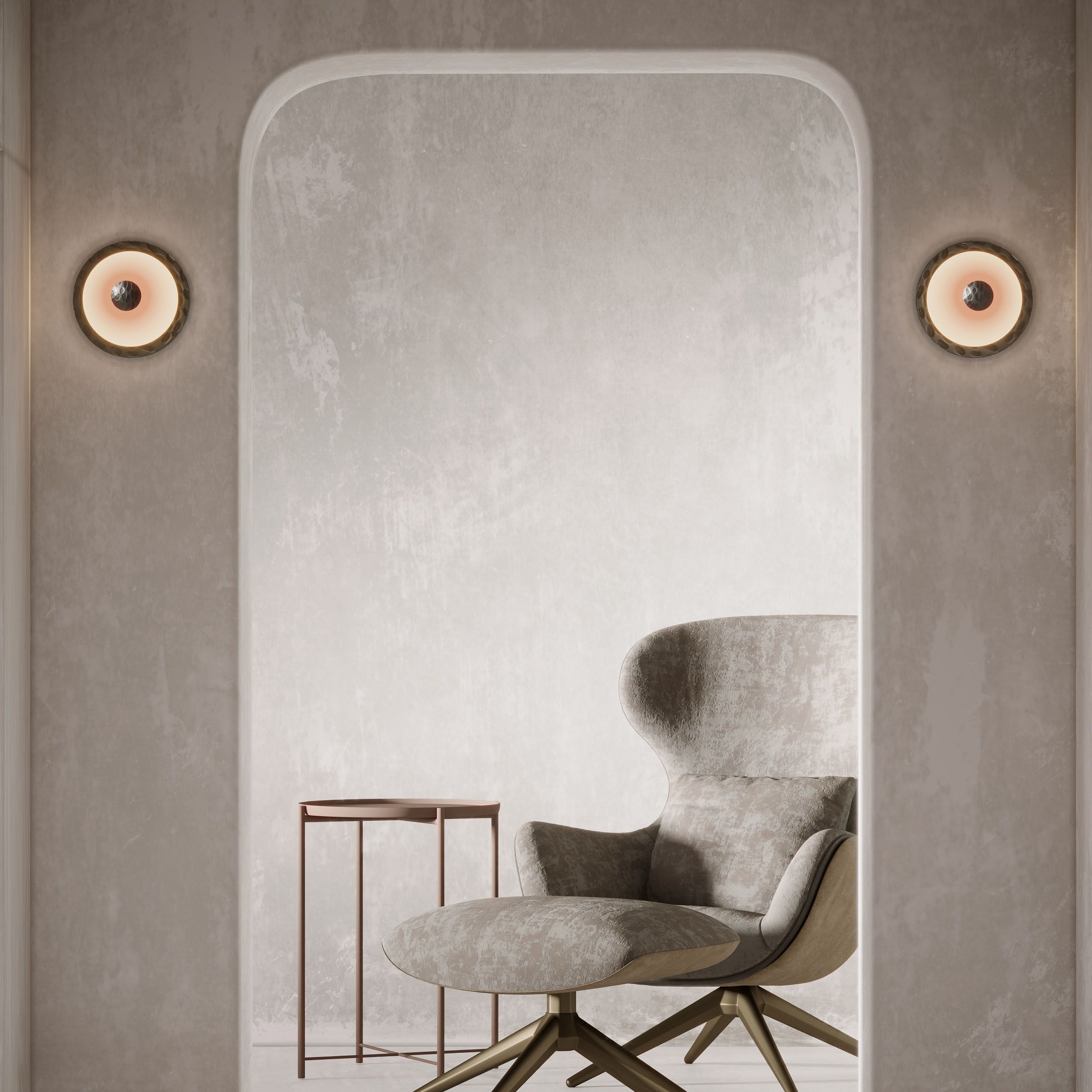 Светодиодный настенный светильник из дутого стекла STILLUX ORBIS 21650 ARCH-00004463 - Вид №1