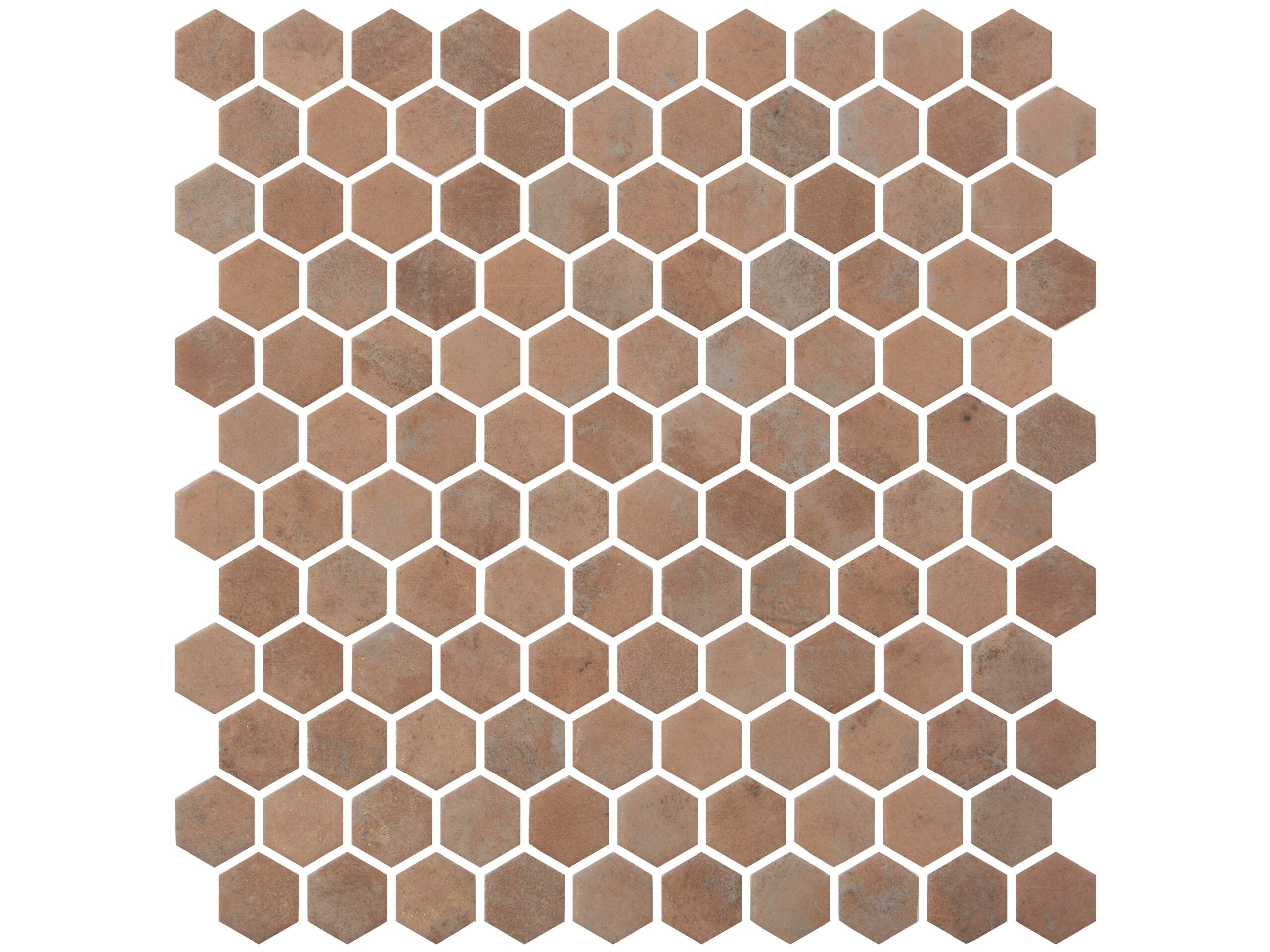 Стеклянная мозаика Onix Hex Terra ARCH-00074848