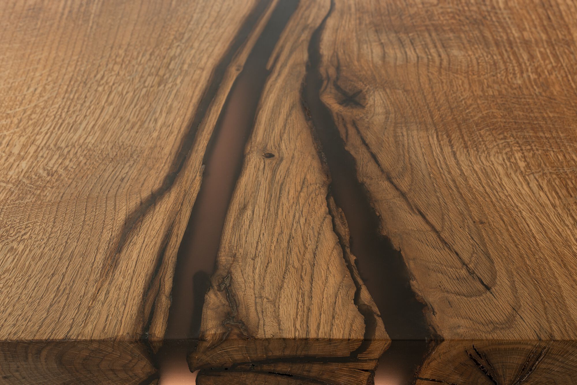 Стол из ископаемого дуба Tabula уникальная редкость ARCH-00096770 - Вид №1