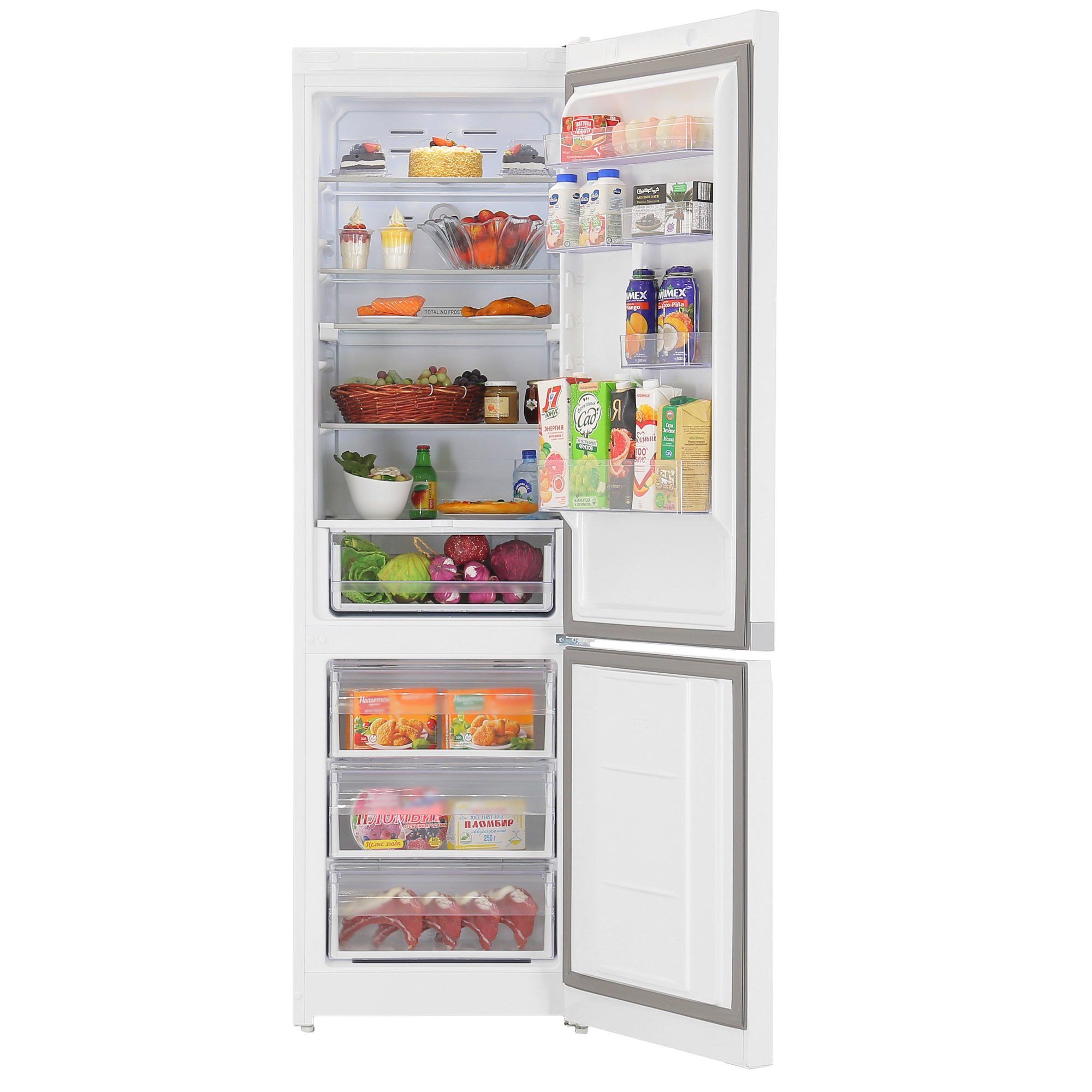 5423993 Холодильник с морозильником   Hotpoint HT 7201I W O3 белый STDN-0035190 - Вид №4