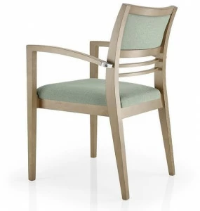 JMS Кожаное кресло с подлокотниками с открытой спинкой Cassis M 11ce