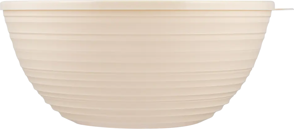 88496881 Салатник Sugar&Spice Cardamom 1.2 л 18.2 см круглый пластик цвет кремовый STLM-0077818