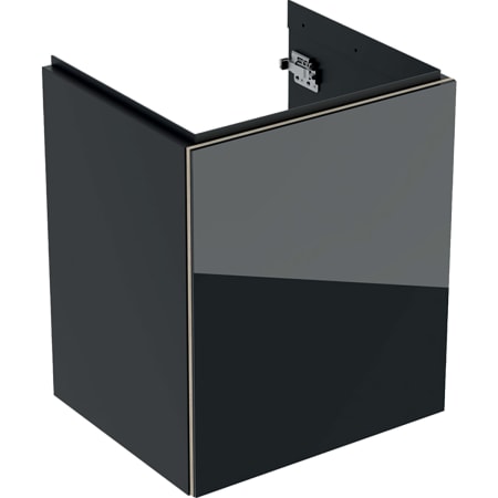 500.607.JL.2 Шкафчик для раковины Geberit Acanto, с одной дверью и сифоном Geberit  - Вид №10