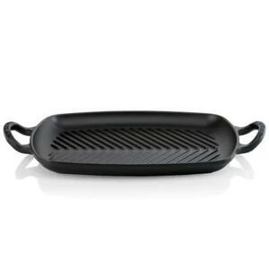 Сковорода-гриль чугунная Le Creuset, прямоугольная, 30 см, черная
