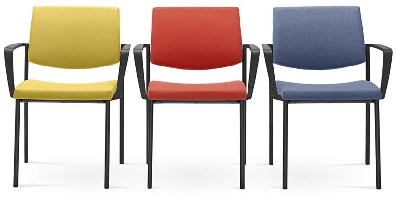 LD Seating Стул для конференций штабелируемый с подлокотниками Seance art 193 br - Вид №4