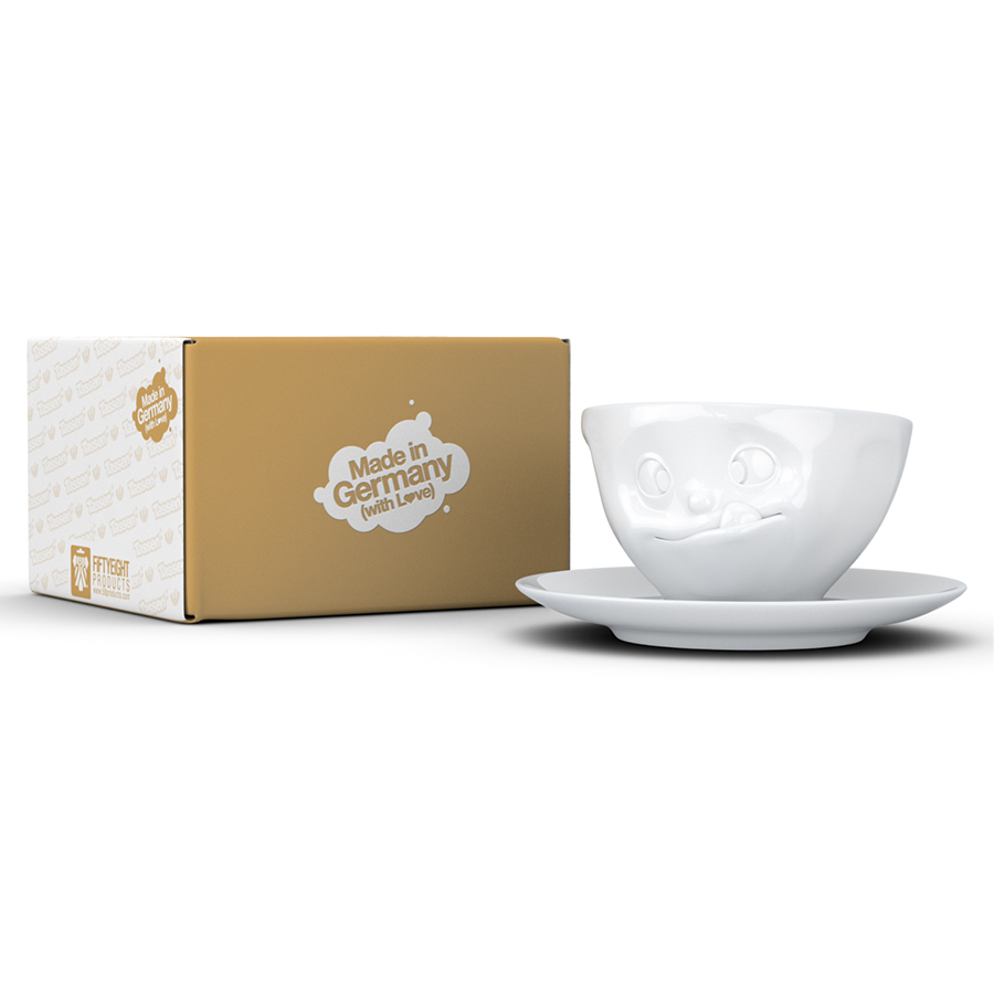 T01.46.01 Чайная пара tassen tasty 200 мл белая Tassen by FIFTYEIGHT PRODUCTS  - Вид №1
