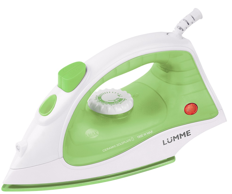 9058688 Утюг LUMME LU-IR1137A зеленый STDN-0109266