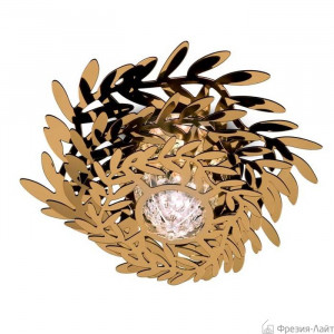 Slamp PACIS PAC14PLF0001O PACIS MINI gold потолочный
