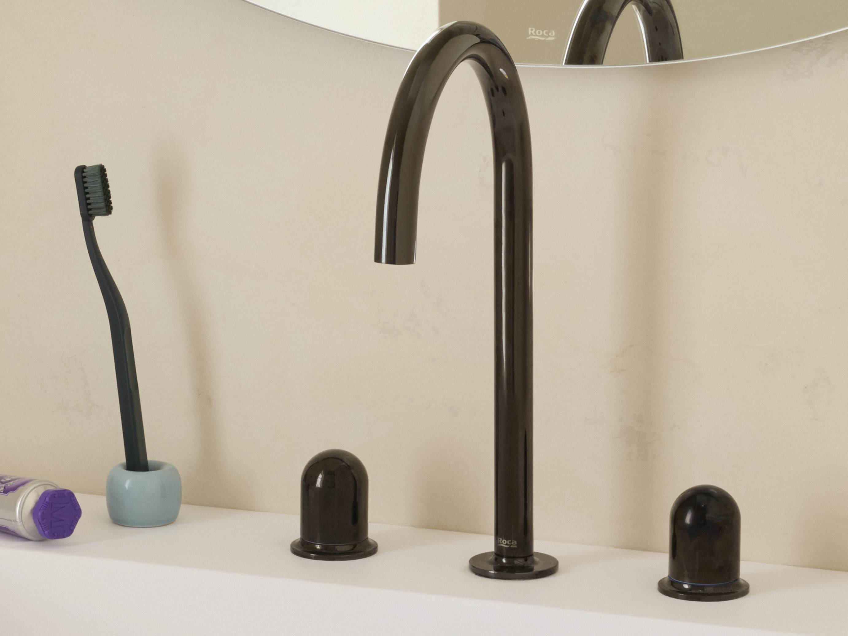 Смеситель для раковины с 3 отверстиями Roca Nu ARCH-00110240 - Вид №10