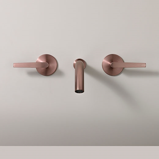 Настенный двойной ручки смеситель с носиком L. 125 мм  FLG09 CEADESIGN  - Вид №2