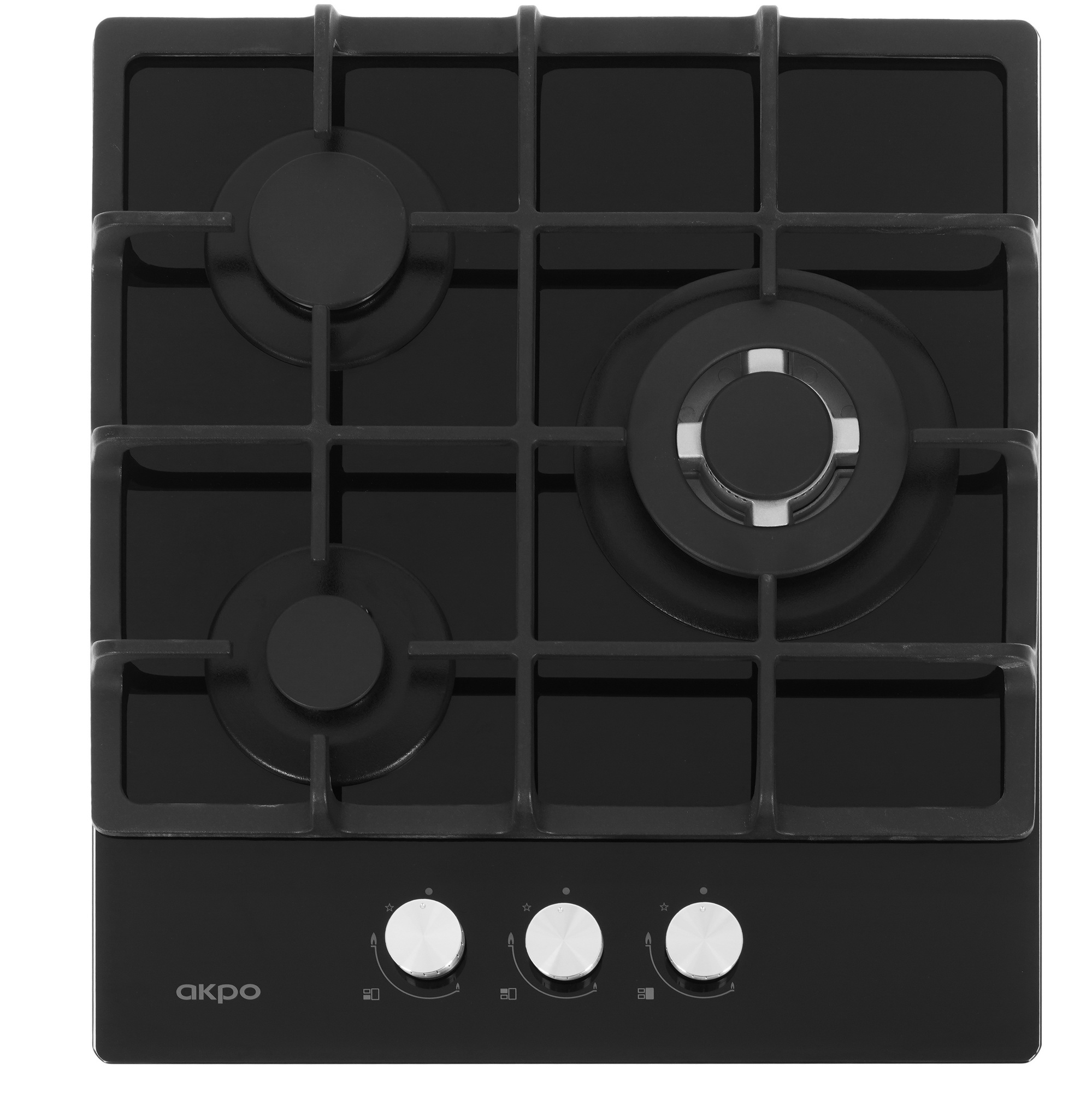 9928671 Газовая варочная поверхность Akpo PGA 453 FGC-T BL STDN-0007615