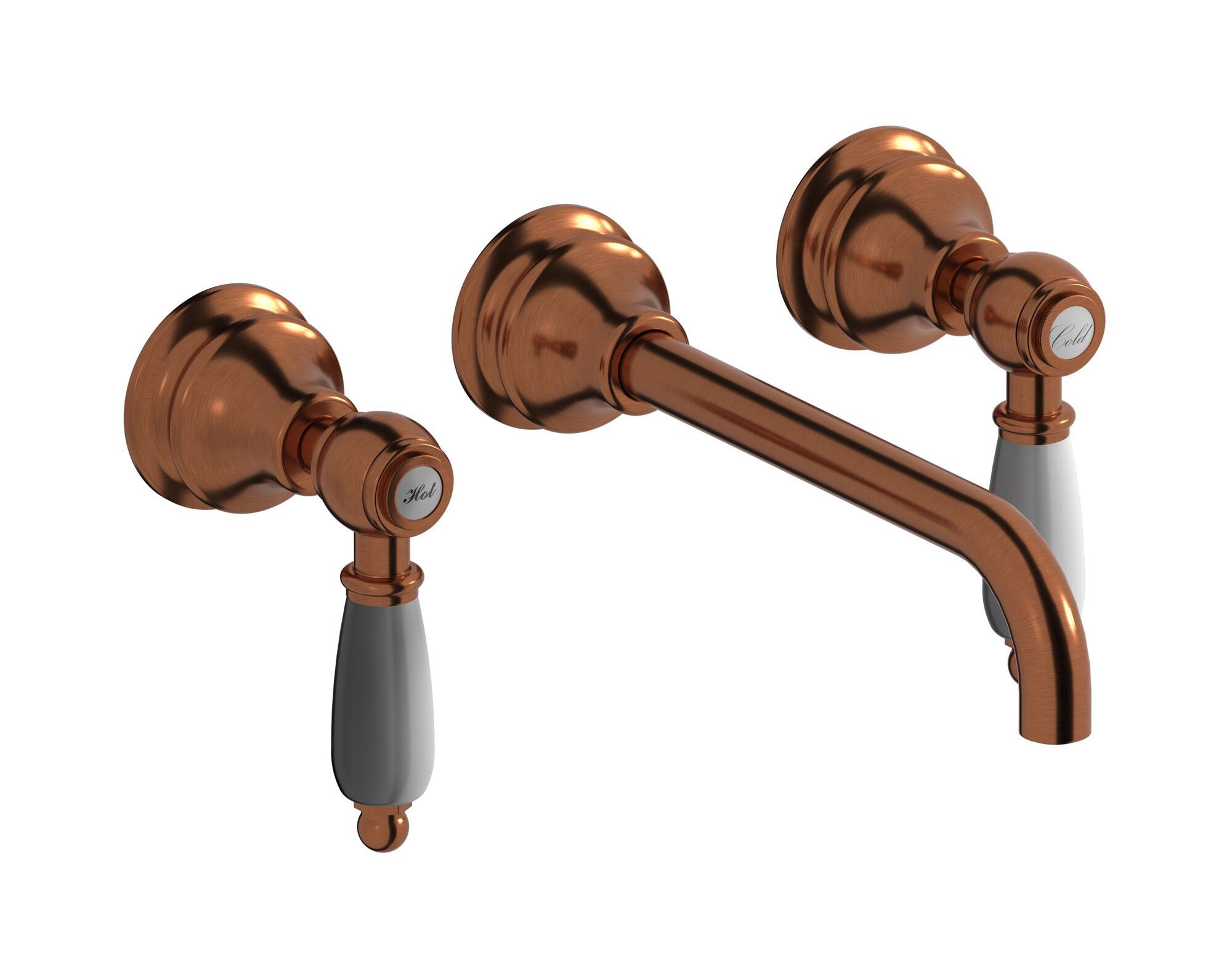 Настенный смеситель для раковины с 3 отверстиями IB Hermes + Hermes Elle ARCH-00099861 - Вид №3