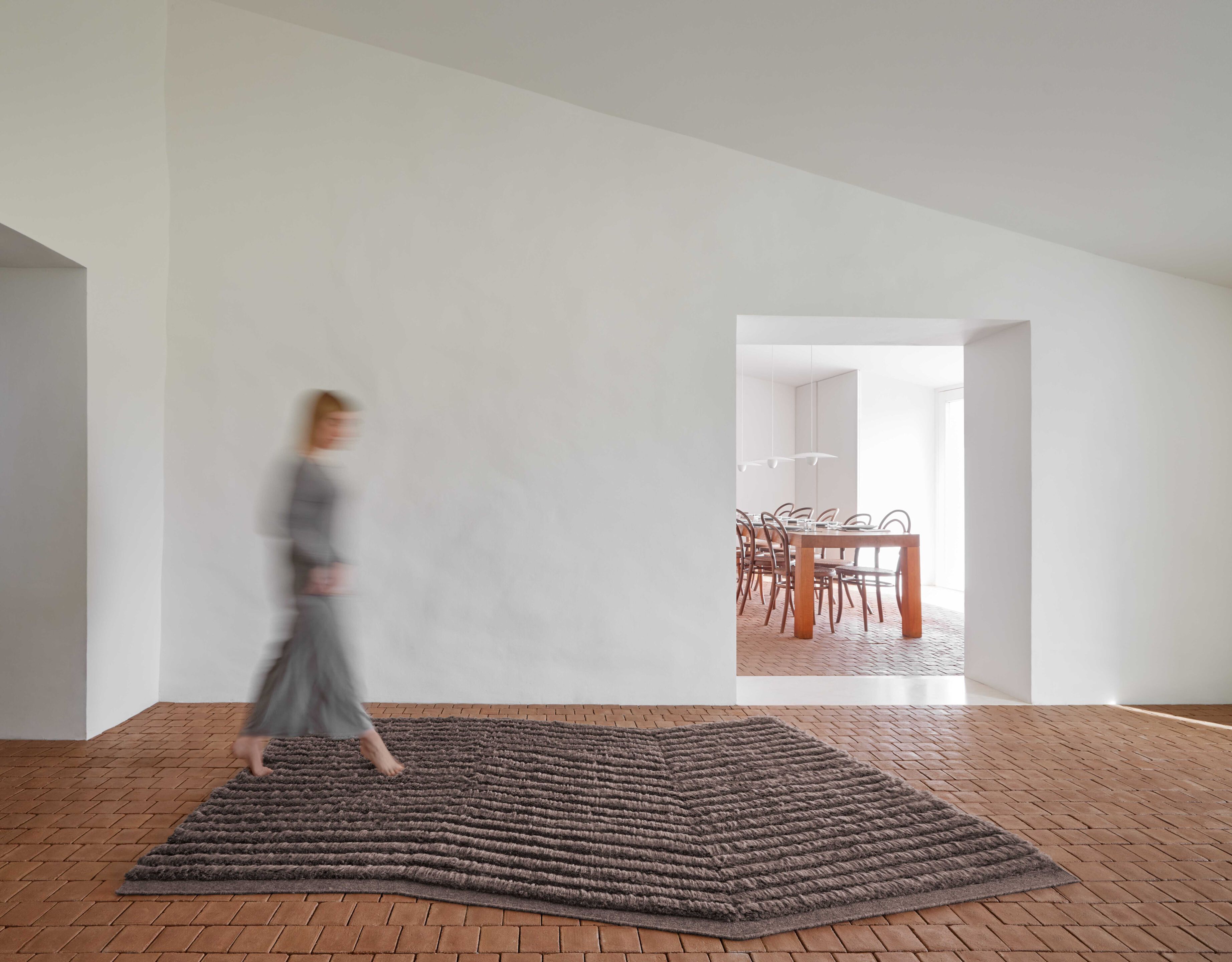 Шерстяной ковер с длинным ворсом GAN LINES ARCH-00121496 - Вид №6