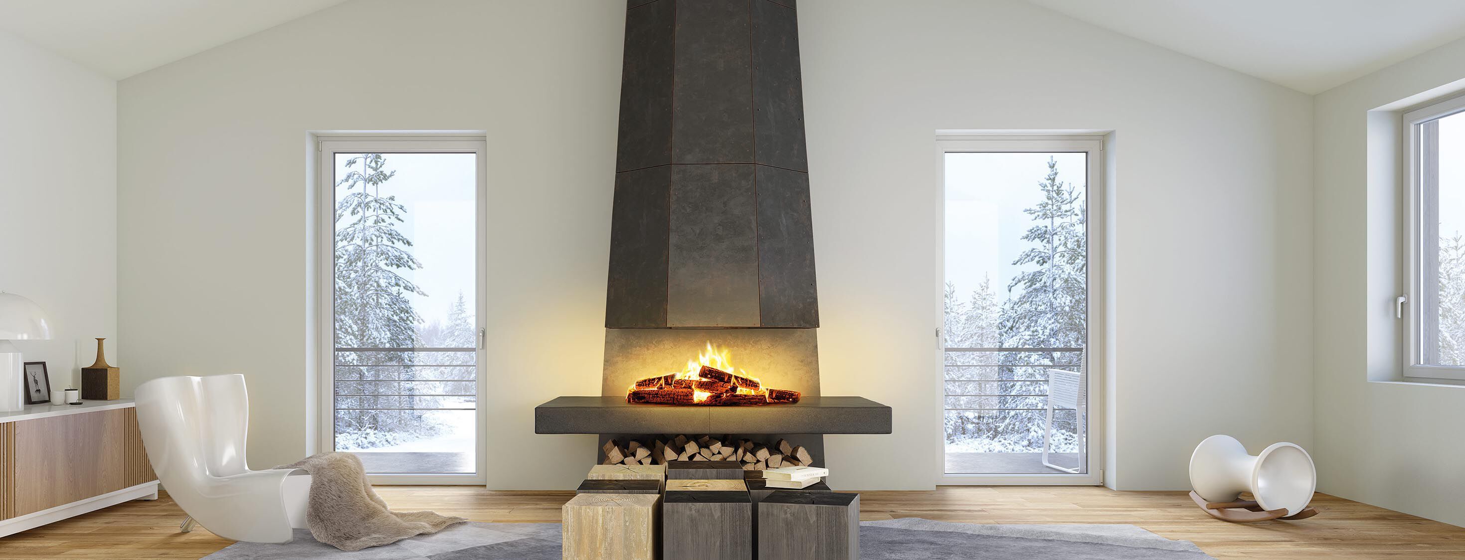 Алюминиевое и ПВХ створчатое окно D&V Serramenti URANO ARCH-00089787 - Вид №5