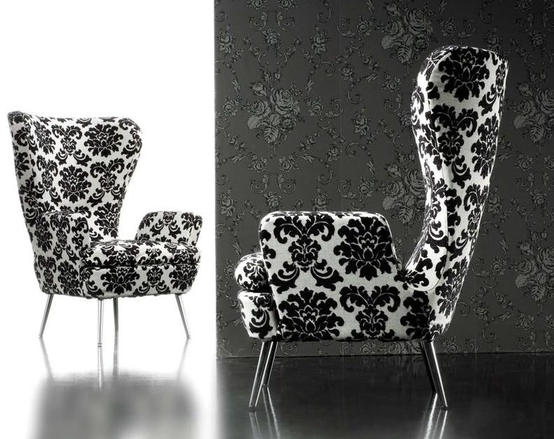 ROSSIN Кресло из ткани Deco sun-id-1471912 - Вид №5