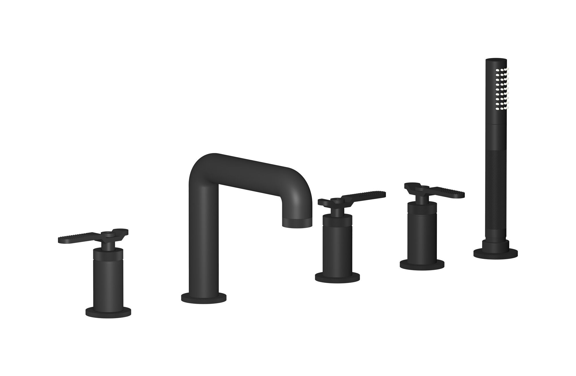 Встраиваемый смеситель для ванны с ручным душем IB Bold ARCH-00022655 - Вид №12