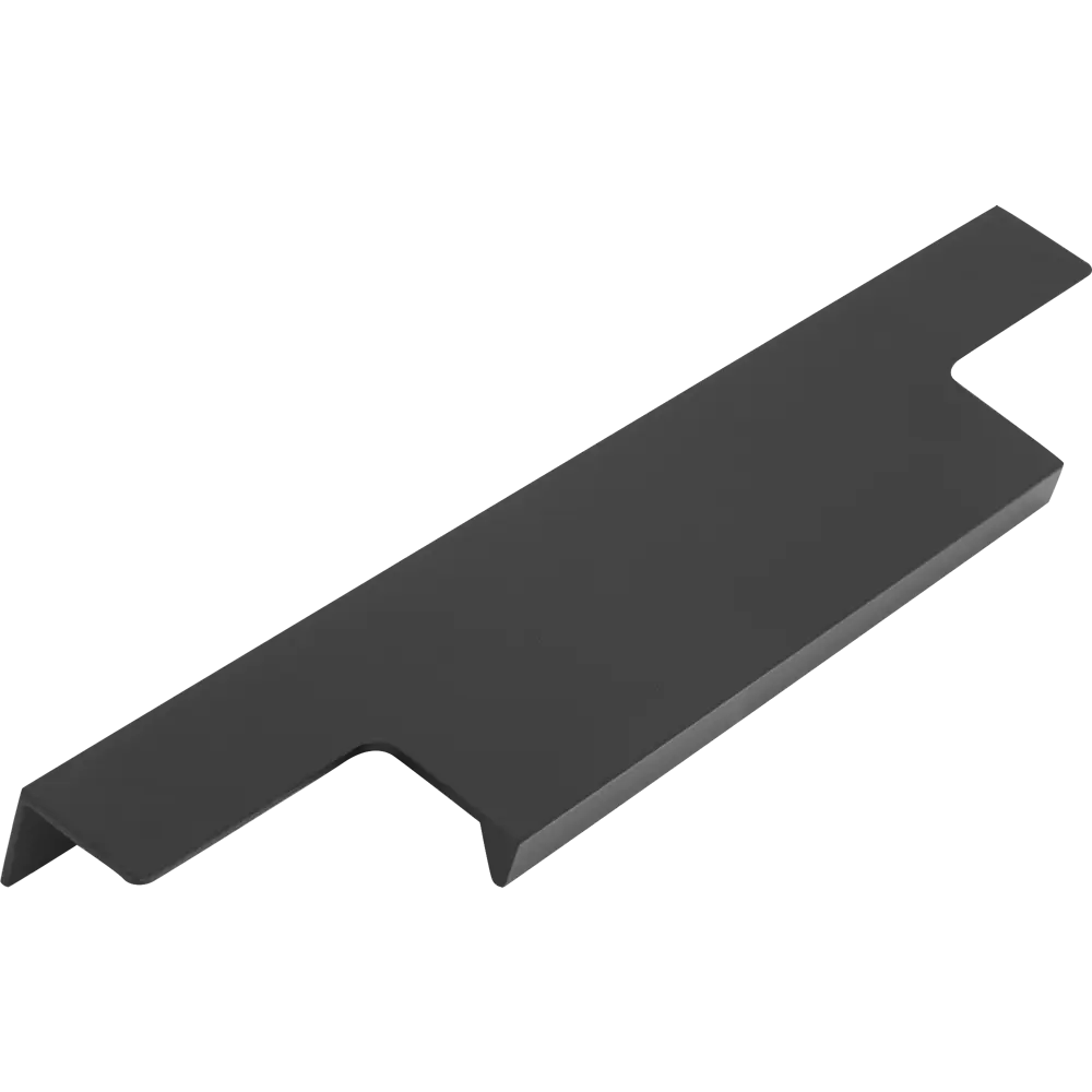 Мебельная ручка-профиль черная 196 мм Jet STLM-2089531