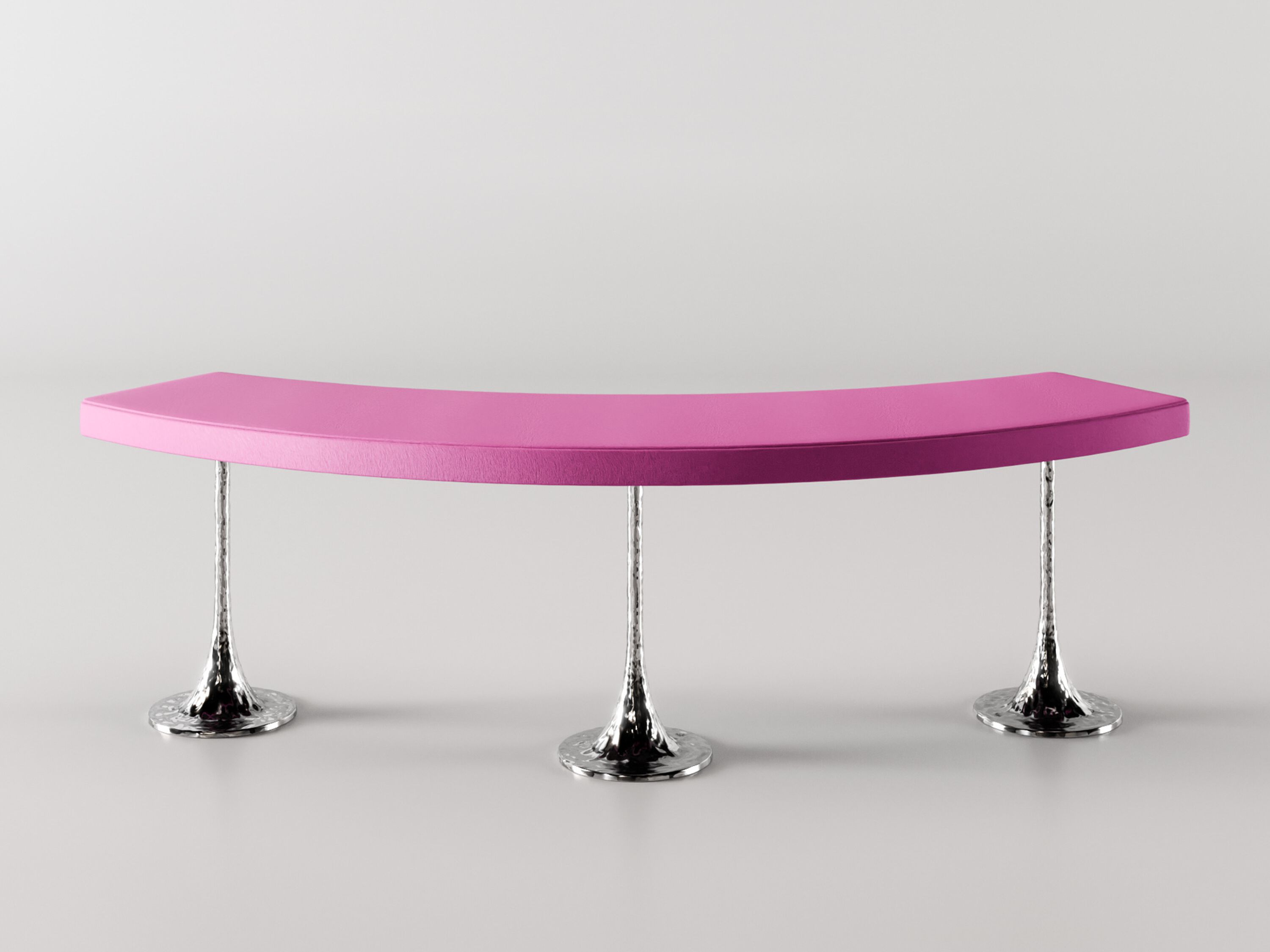 Кожаная мягкая скамья Lorenzo Tondelli CROMA ARCH-00109007