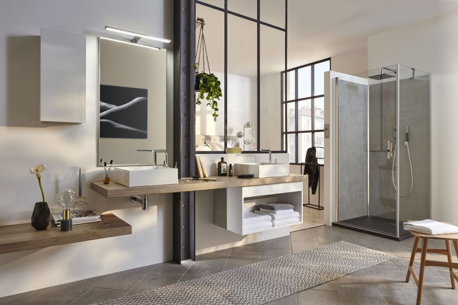 EB70-1600-N07 Столешница с 2 отверстиями для раковин vox еvg102 (40 см) или evf102 (60 см) Jacobdelafon PARALLEL Santreyd - Вид №1