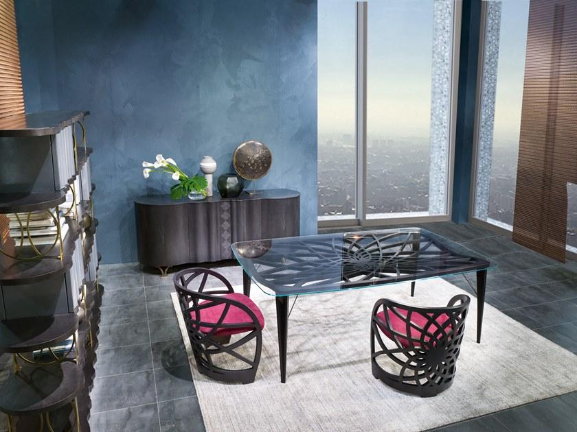 Carpanelli Мягкое кресло с подлокотниками Optical skin Se54 - Вид №6