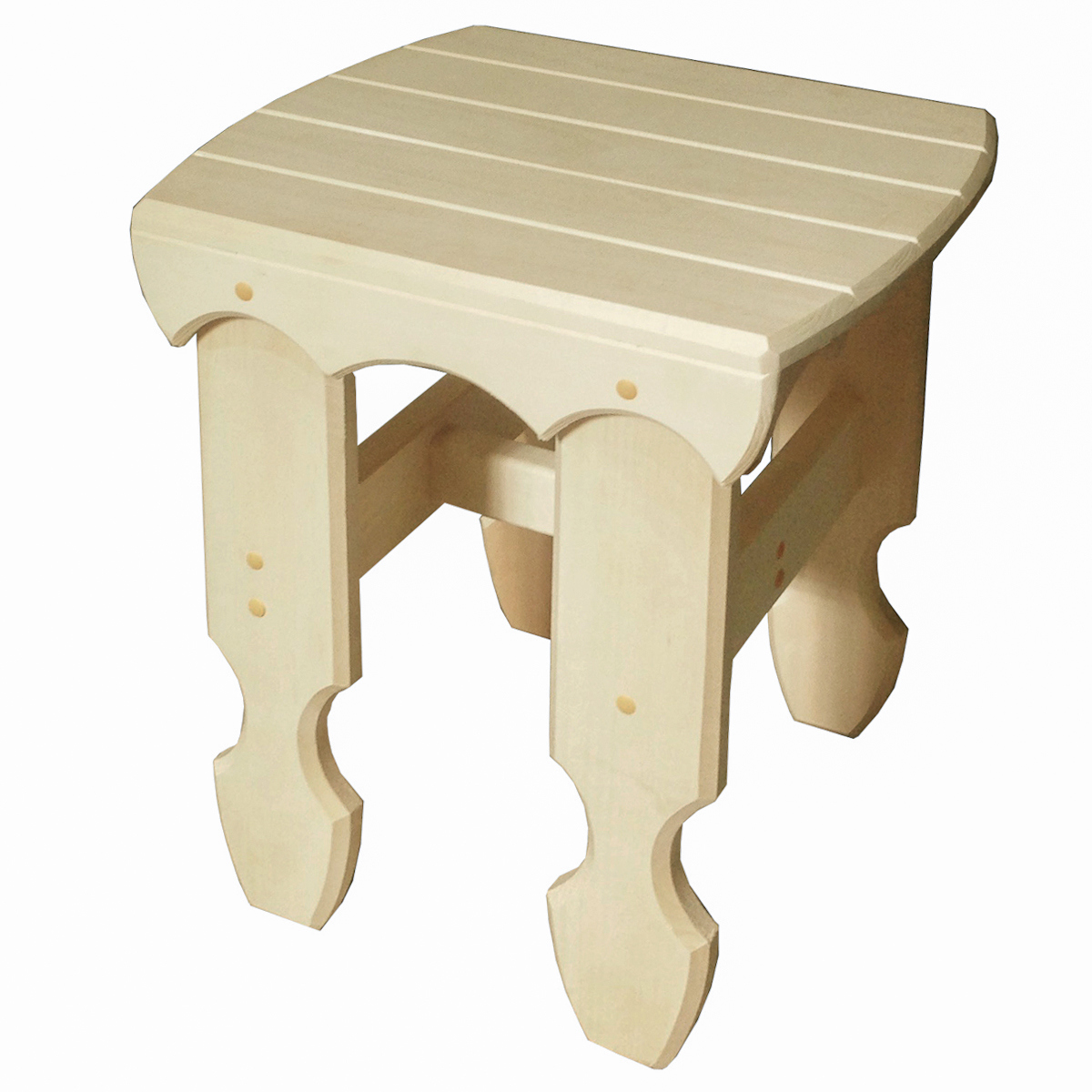 91070284 Табурет 12-807 35x35x43см липа STLM-0467898 БАННАЯ ЛИНИЯ