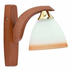 Бра настенное белое с коричневым Alfa Los 267 ALFA LOS 00-3949084 Белый;коричневый