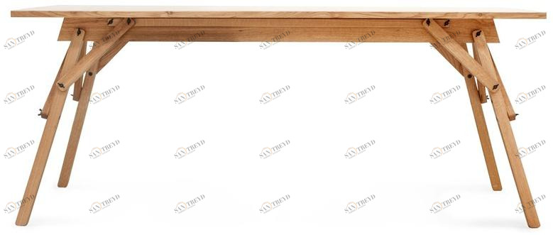 Askia Прямоугольный стол из дуба Atelier 1.d01.ok