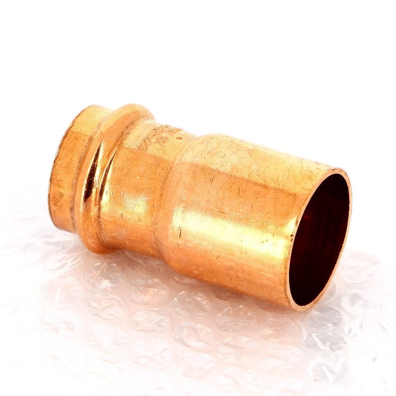 Муфта-вставка пресс 35x28 медная IBP P524303528000 - Вид №2