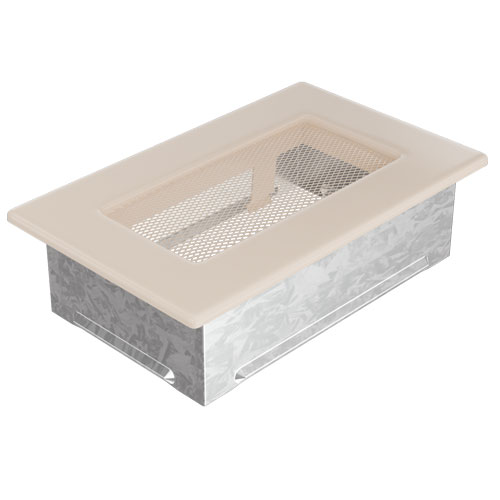 Вентиляционная решетка Kratki 11х17 (кремовая) 2973 - Вид №1