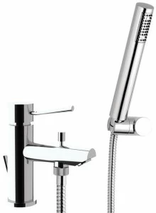 Remer Rubinetterie Смеситель для ванны с переключателем и ручным душем Minimal N 03