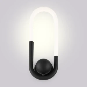 89336163 Светильник настенный светодиодный бра Magnet FR6106WL-L10B1 цвет черный STLM-0910651
