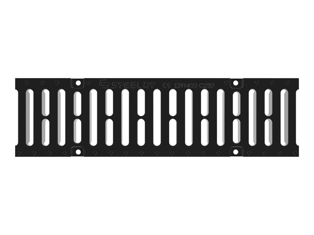 P1018C Решетка полиамидная SteeStart DN100 C250 ГеоПластБорд GPBST-201 - Вид №2