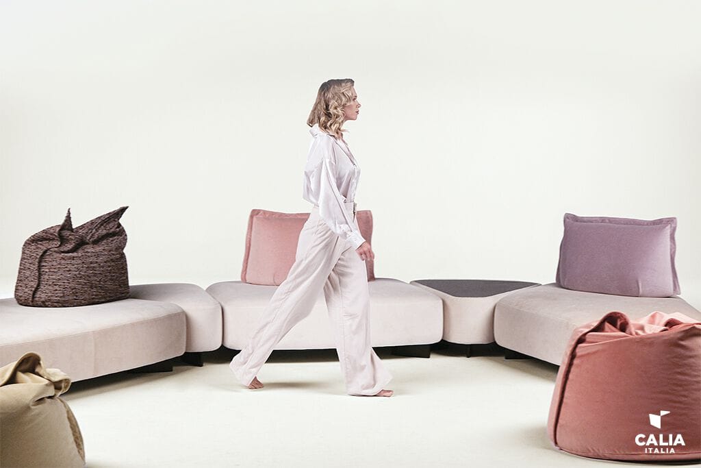 Модульный тканевый диван Calia Italia Superior ARCH-00145759 - Вид №1