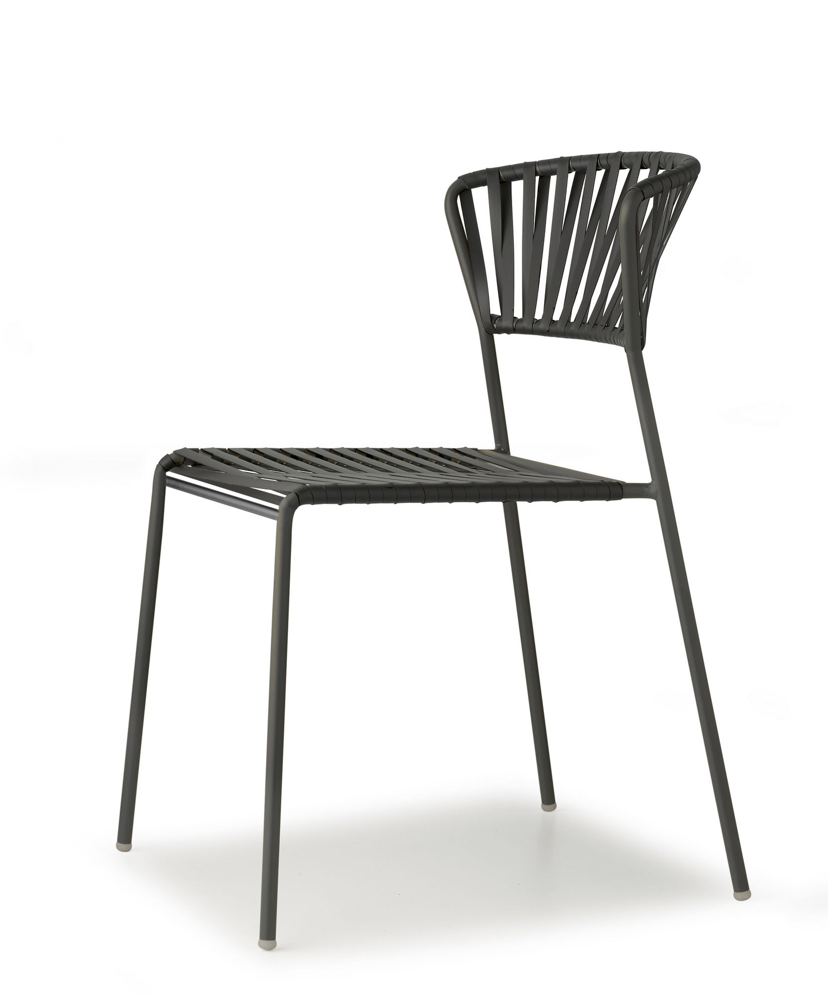 Открытый стул из нержавеющей стали и плетеной проволоки из ПВХ S-CAB Лиза ARCH-00125424 - Вид №16