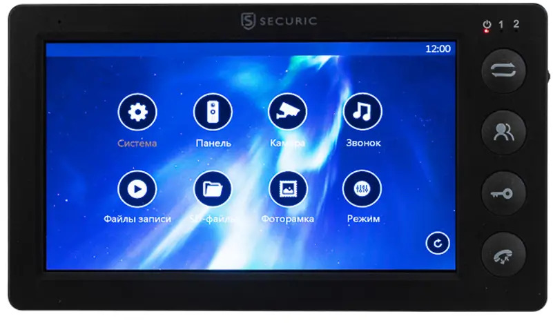 90759931 Монитор видеодомофона Securic AC-435 7" цвет черный STLM-0371552