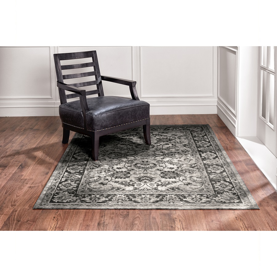 Ковер Tebriz, 160х230 см, антрацитовый Carpet Decor C1014 - Вид №1