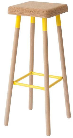 Askia Табурет из пробки с подставкой для ног Marco sun-id-1481458 - Вид №3