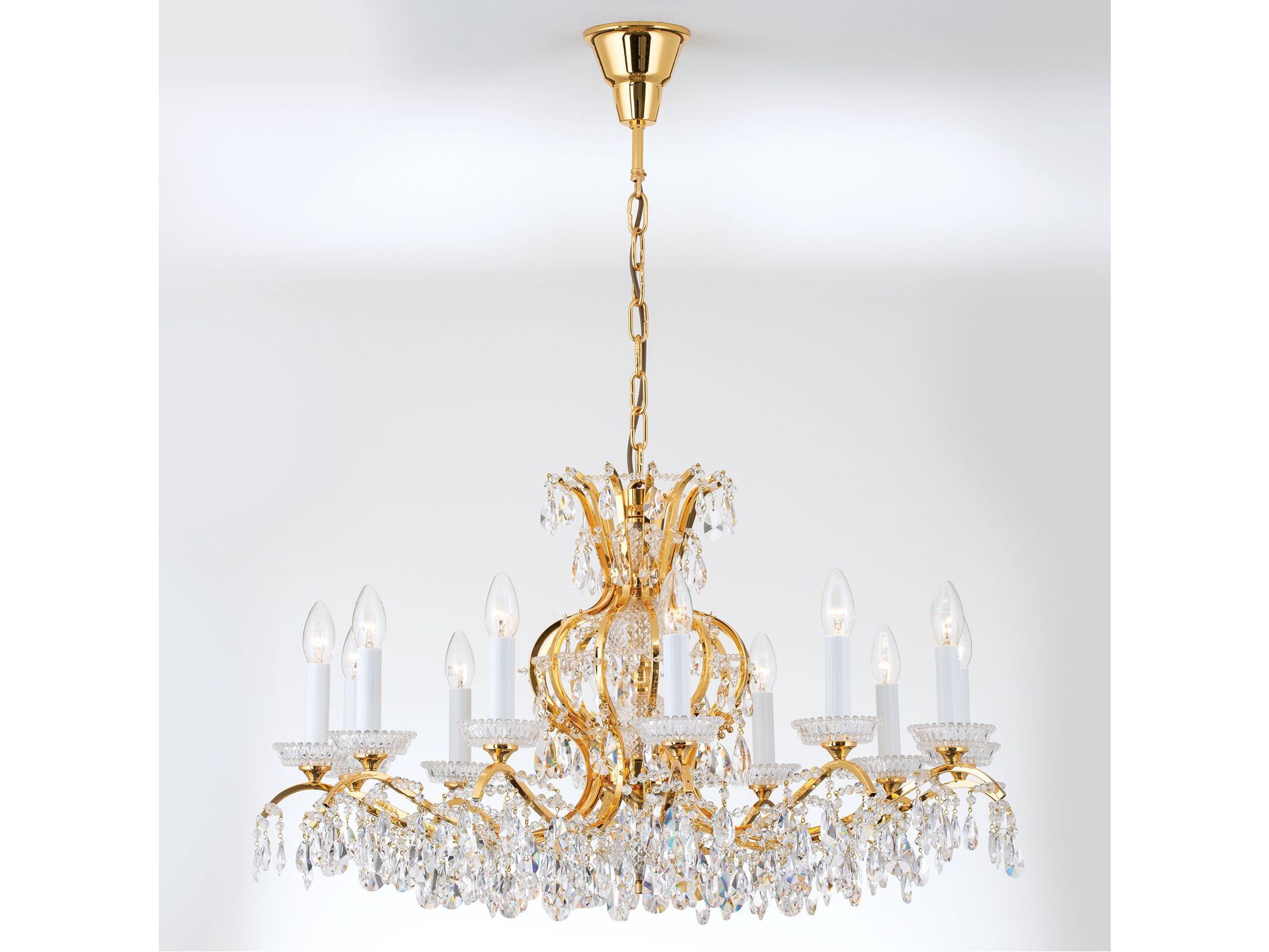 Подвесной светильник из латуни с кристаллами Orion Hirohito ARCH-00021387