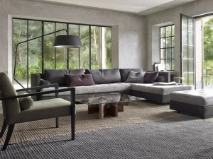 Ligne Roset Секционный модульный диван из ткани