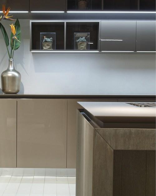 RIFRA Кухня с островом из сырого дуба, покрытого глиной Fly sun-id-1383139 - Вид №9