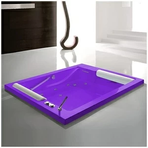 Ванна с гидромассажем фиолетовая Gruppo treesse Bis STXV529BF