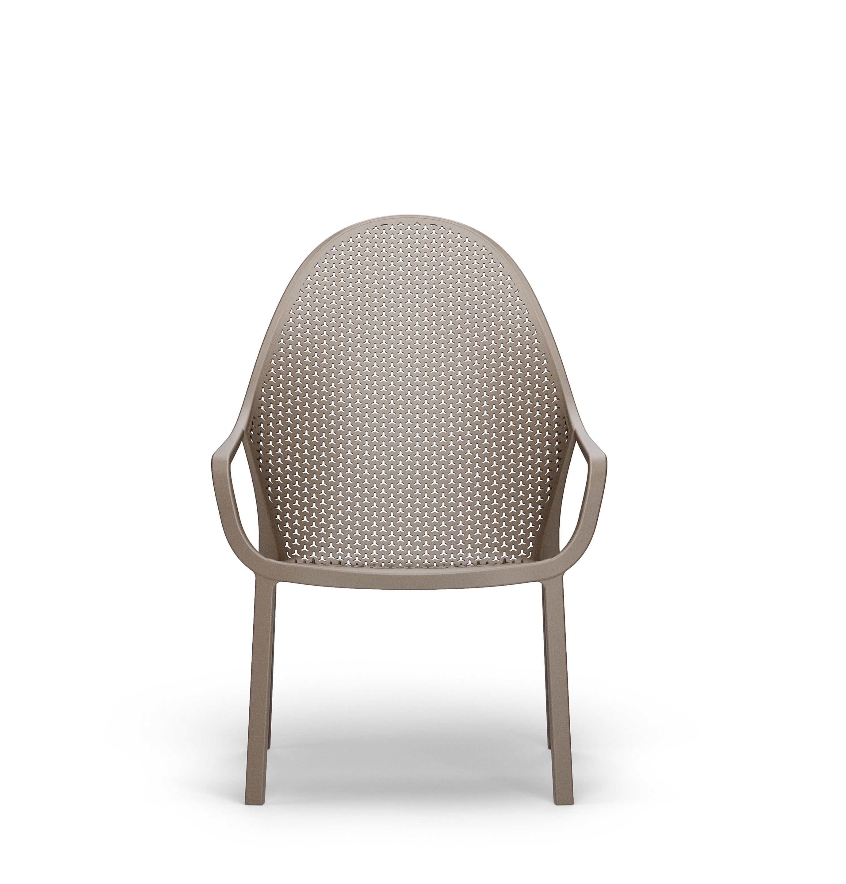 Кресло из инженерного пластика с подлокотниками GABER Gianet ARCH-00095037 - Вид №1