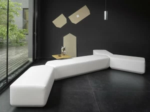 mminterier Модульная скамья из ткани